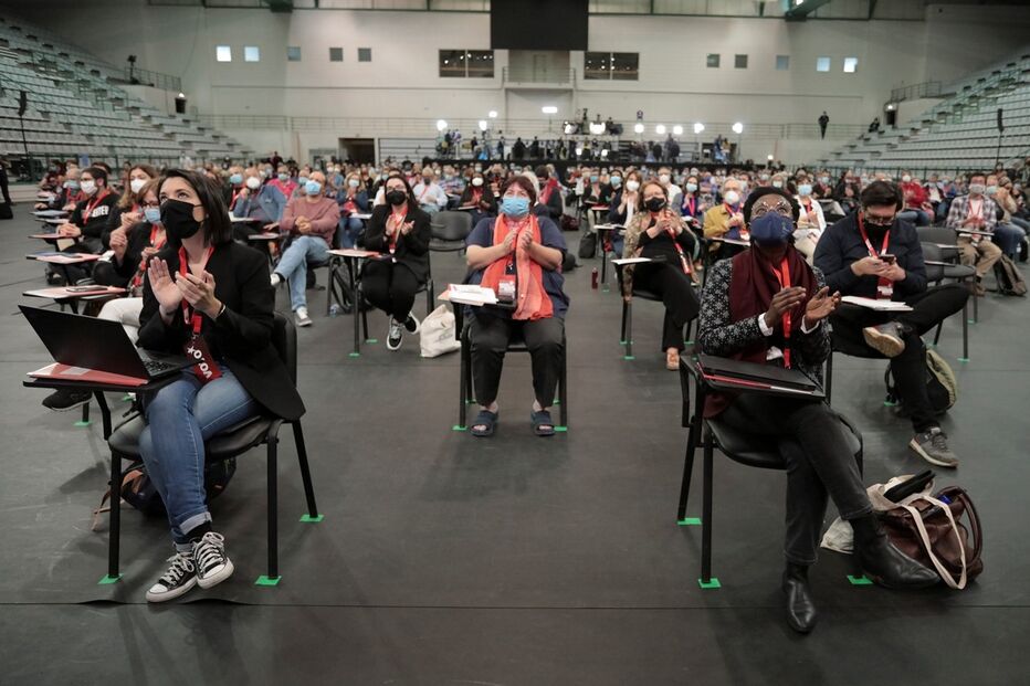 Pandemia obrigou ao distanciamento dos delegados 