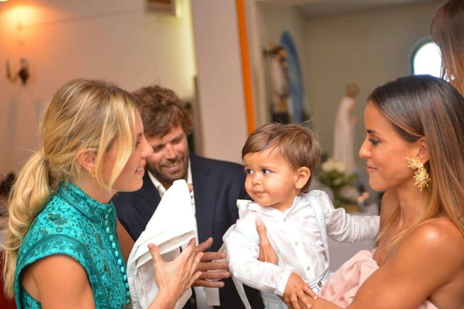 Batizado do filho da Carolina Patrocínio