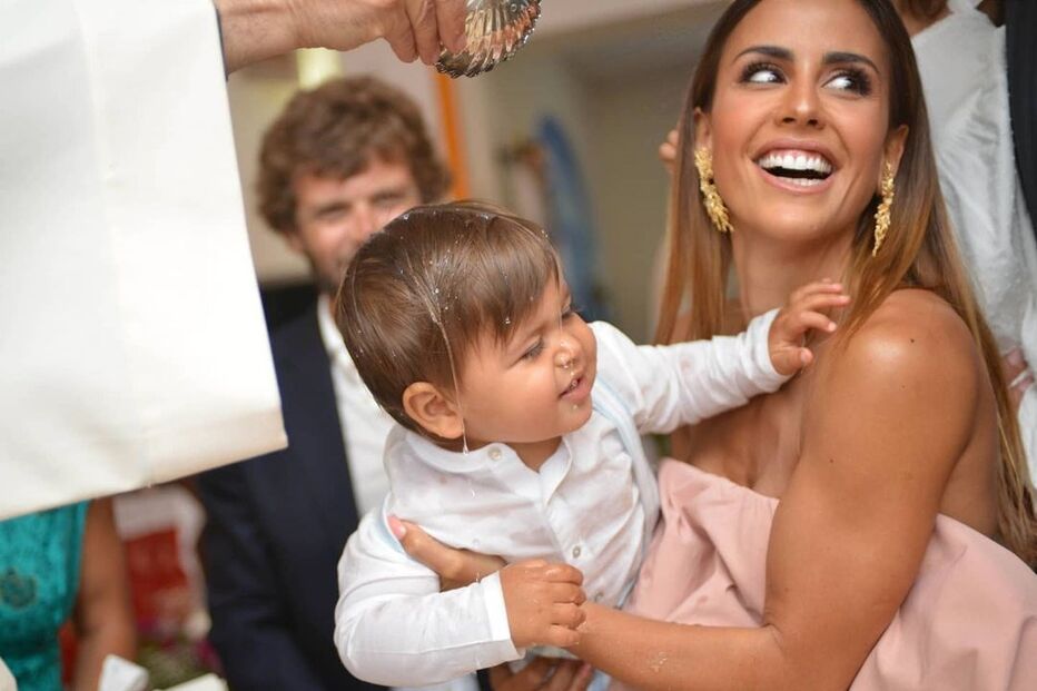 Batizado do filho da Carolina Patrocínio