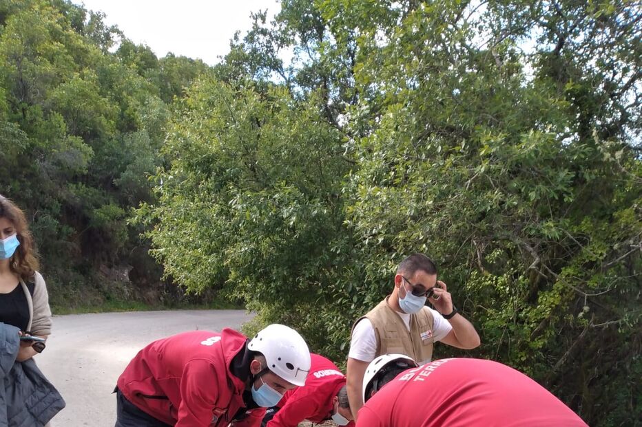 Turista ferido resgatado após queda no Gerês 