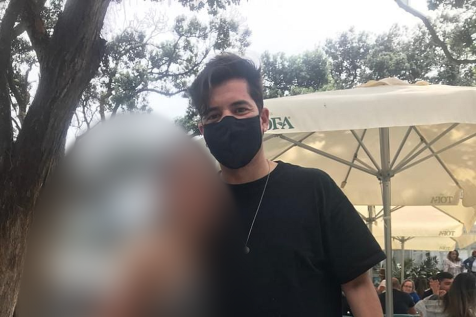 Ivo Lucas com uma admiradora