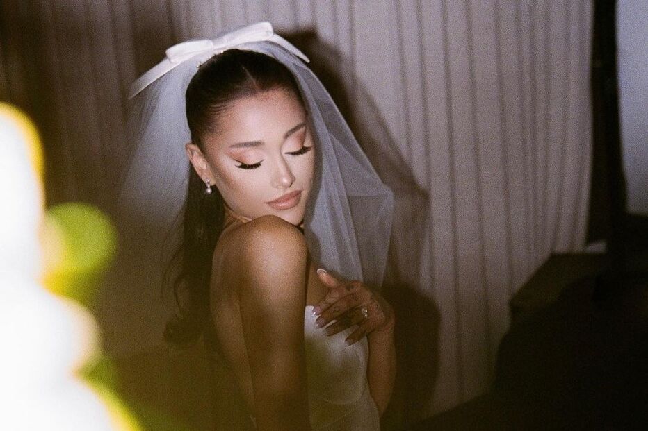 Ariana Grande revela imagens do casamento