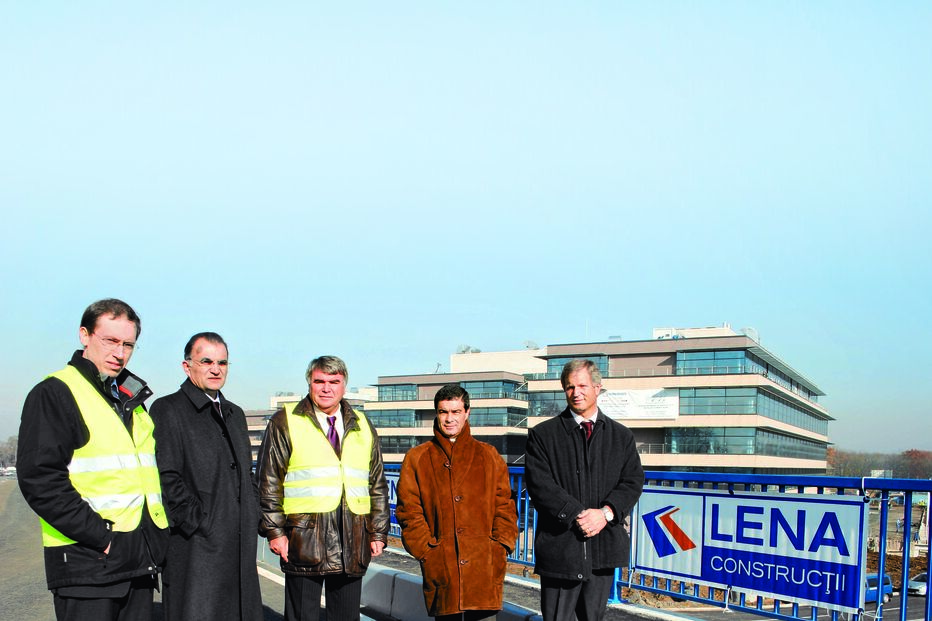 Joaquim Barroca (segundo à esquerda, na foto) foi um dos principais administradores do Grupo Lena e o rosto mais conhecido deste universo de empresas de Leiria