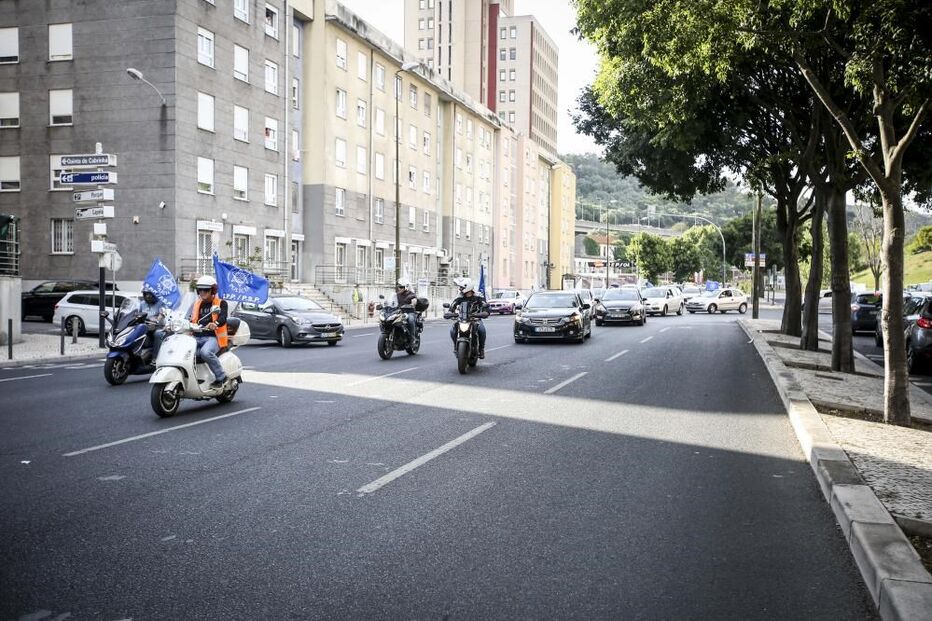 Protesto do Sindicato dos Profissionais de Polícia (SPP)
