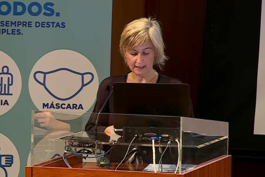 Marta Temido, ministra da Saúde