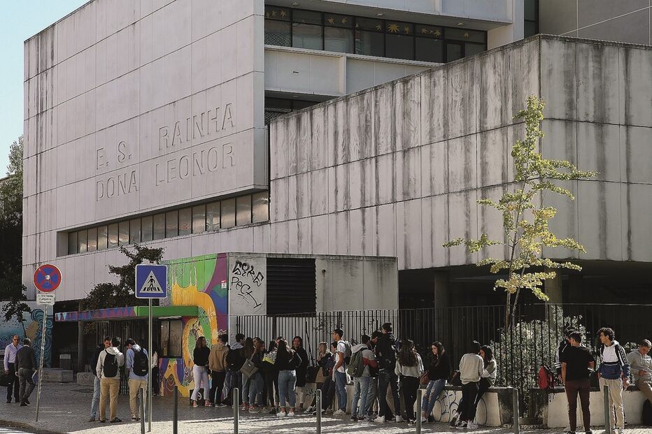 Escola Secundária Rainha Dona Leonor, em Lisboa. A Inspeção de Educação abriu inquérito a uma professora