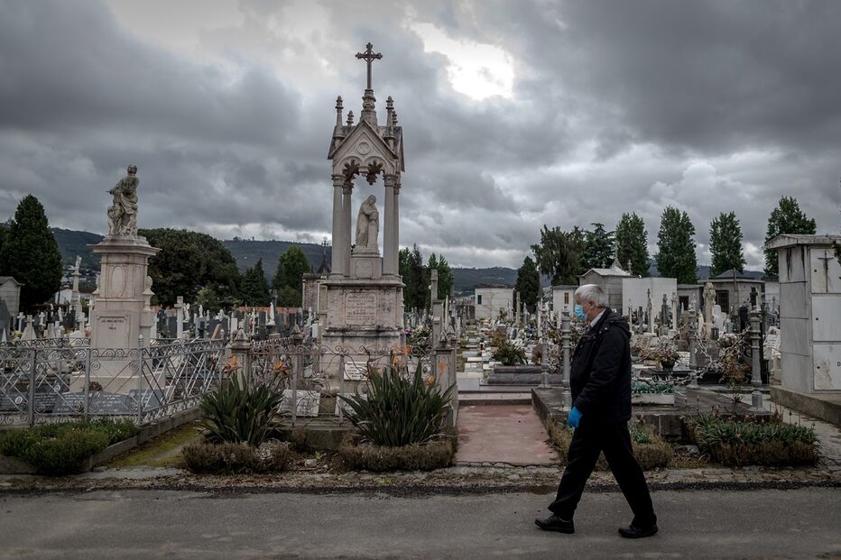Pandemia fez disparar números  da mortalidade