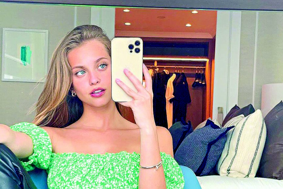 Margarida Corceiro no quarto 