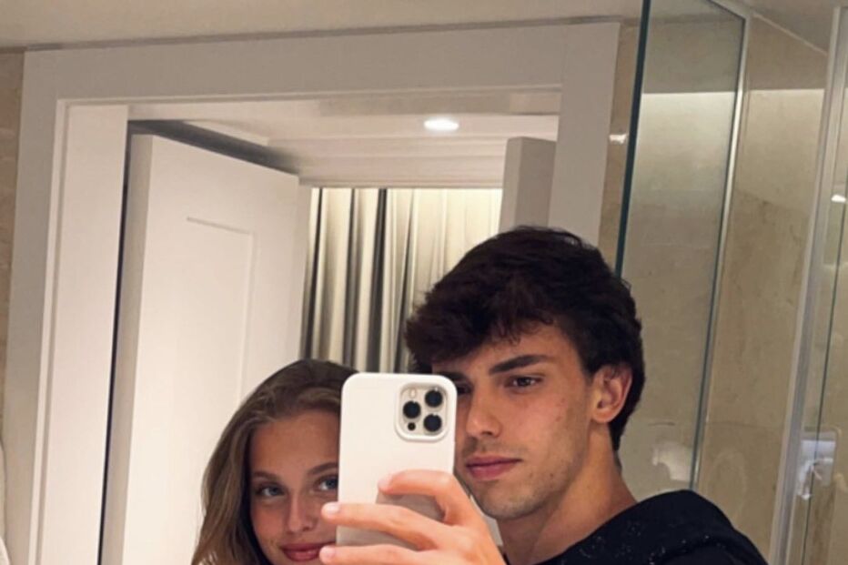 Margarida Corceiro e João Félix