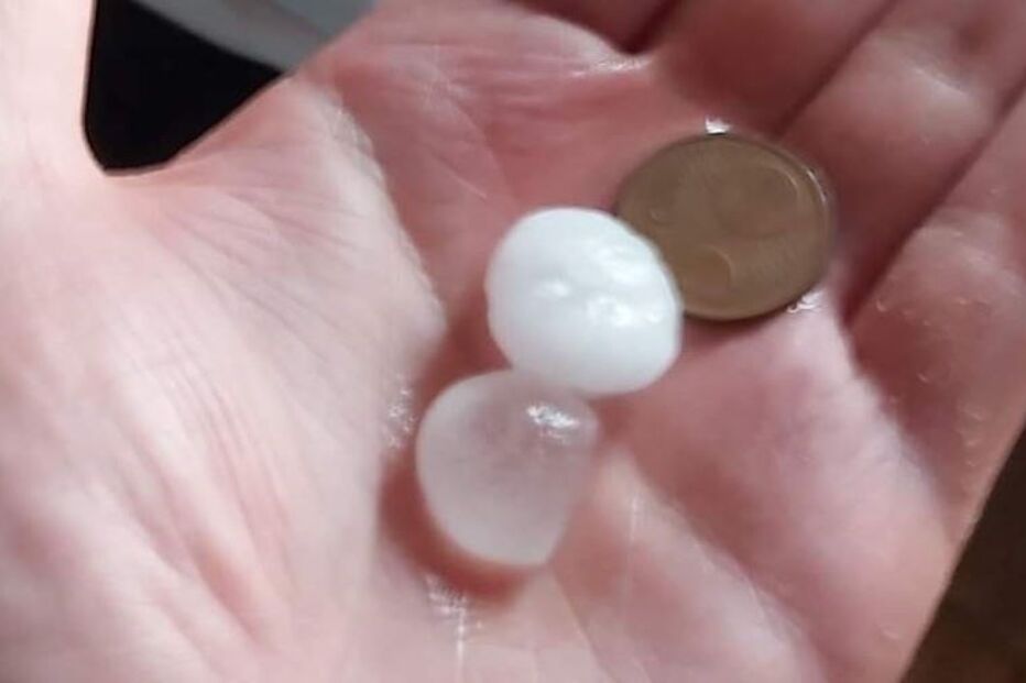 Queda de granizo do tamanho de moedas surpreende Vila Real e outras zonas de Trás-os-Montes