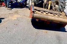 Capotamento de trator fere homem em Famalicão