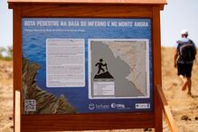 Percurso por antigo vulcão leva turismo de caminhadas à ilha cabo-verdiana de Santiago