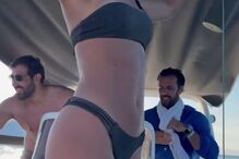 Carolina Patrocínio dança twerk em Ibiza