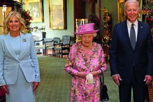 Joe e Jill Biden reuniram-se com Isabel II no Palácio de Windsor