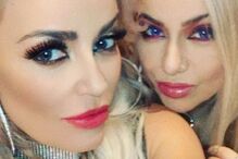 Ruth Marlene e a irmã, Jéssica Portugal