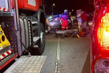 Colisão frontal em Famalicão faz dois feridos