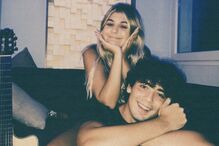 Bárbara Bandeira e o irmão, Tiago Bandeira