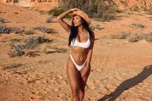 Nicole Scherzinger está de férias em Portugal