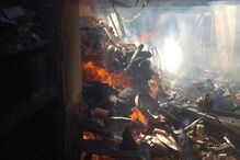 Incêndio destrói casa em Albergaria-a-Velha