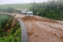 Mau tempo provoca cheias em São Miguel
