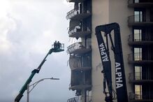 Desabamento de prédio de luxo em Miami