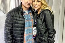 Britney Spears com o pai