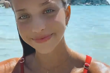 Margarida Corceiro de férias em Menorca