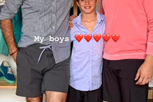 Pedro Lima e os filhos