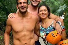 André Santos, Sara Veloso e um amigo