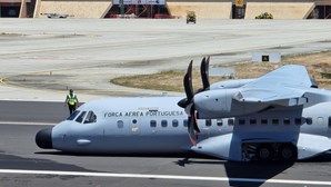 Incidente obriga avião da Força Aérea a aterrar de emergência sem trem no Porto Santo