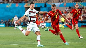 Bélgica-Portugal foi o jogo mais visto do Euro 2020 com audiência média de 3,8 milhões
