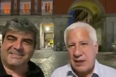 Diretores da TAP gravam vídeo sobre contratações de pessoal em Madrid