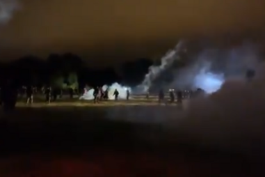 Confrontos em França durante festa ilegal