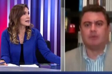Imagens em direto durante noticiário captam momento em que sismo atinge o Perú