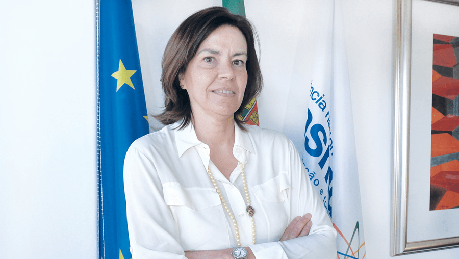 Ana Cristina Perdigão, diretora da Agência Nacional Erasmus+ Educação e Formação