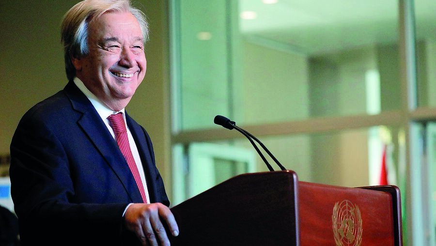 António Guterres prometeu fazer tudo ao seu alcance para “reforçar a confiança” entre nações
