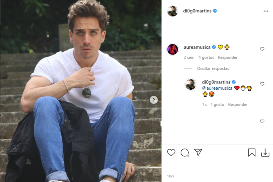 Aurea e Diogo Martins