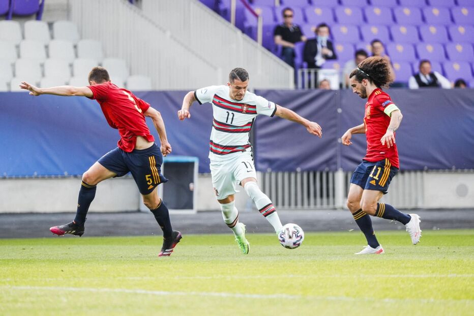 Portugal pela terceira vez na final do Europeu de sub-21 ao bater Espanha