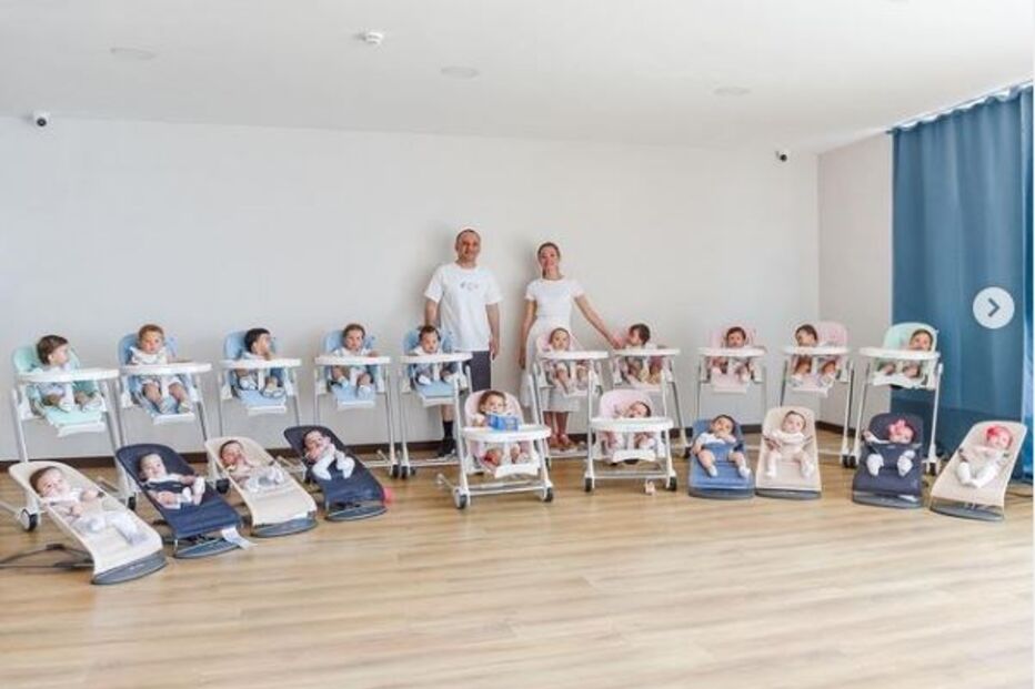 Casal tem 20 bebés num ano 