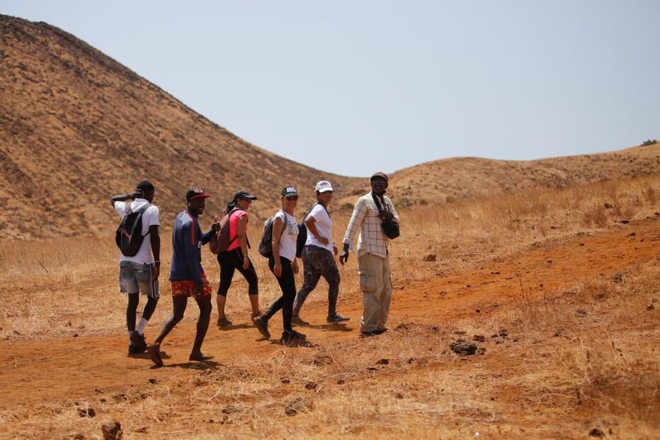 Percurso por antigo vulcão leva turismo de caminhadas à ilha cabo-verdiana de Santiago