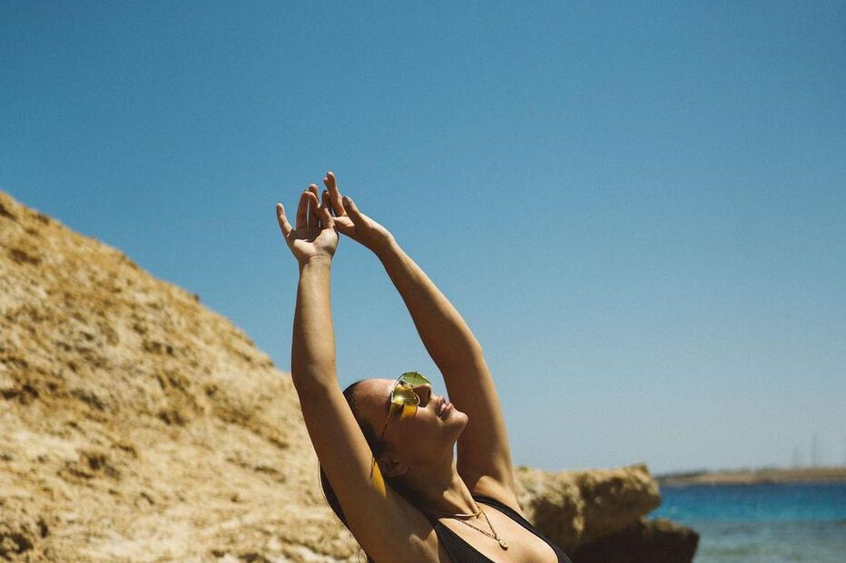 Olívia Ortiz já regressou a Portugal mas esteve uns dias no Egito 