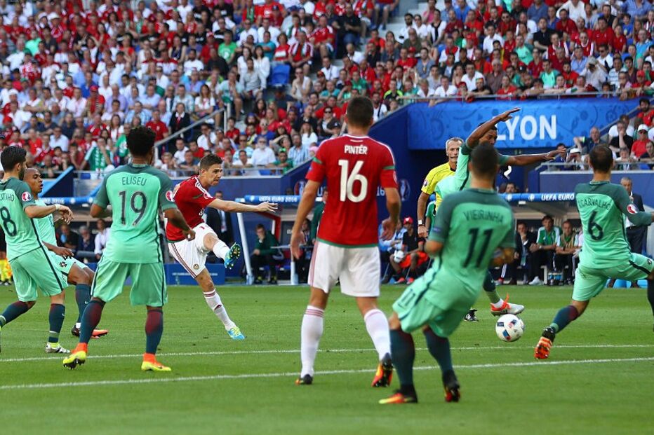 Portugal empatou com os húngaros no único encontro num Europeu