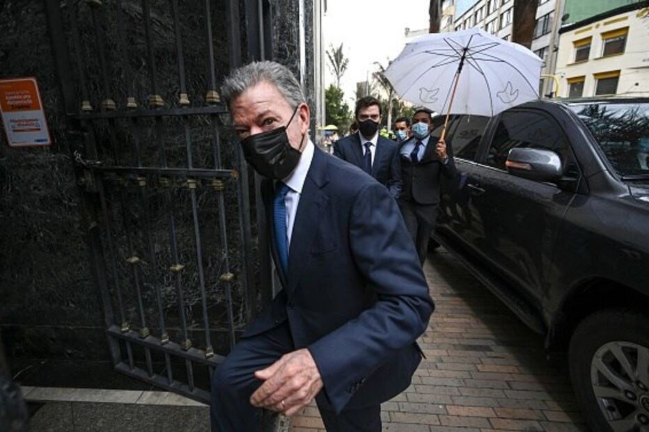 Ex-presidente da Colômbia, Juan Manuel Santos