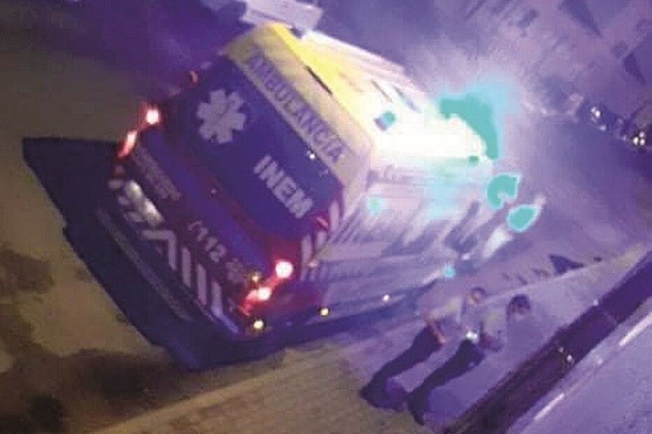 Socorro no local do alegado crime