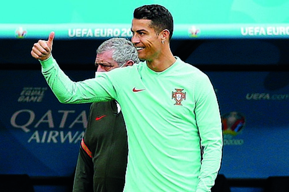 Alegria diária de Ronaldo na Seleção