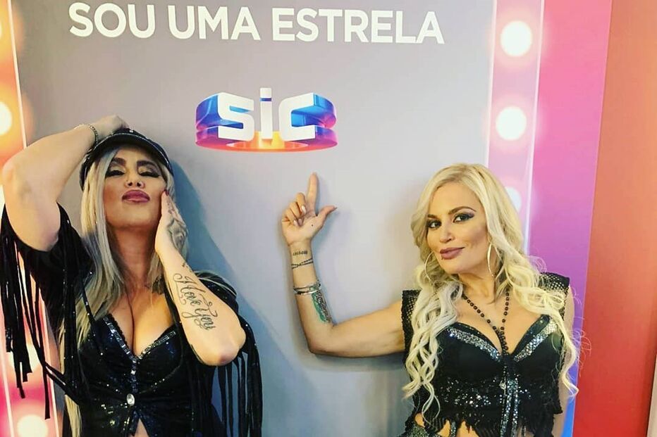 Ruth Marlene e a irmã, Jéssica Portugal