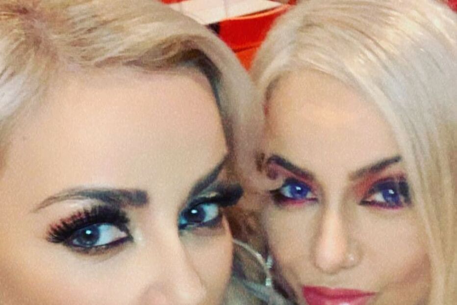 Ruth Marlene e a irmã, Jéssica Portugal