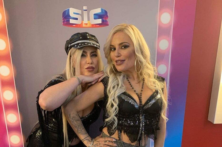 Ruth Marlene e a irmã, Jéssica Portugal