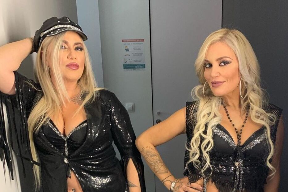 Ruth Marlene e a irmã, Jéssica Portugal