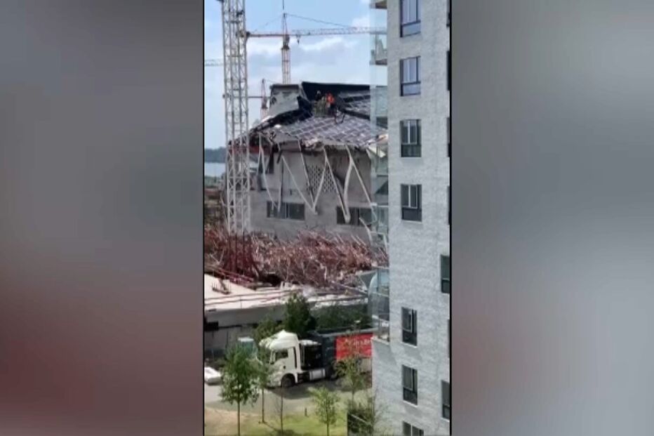 Três portugueses morrem soterrados em desabamento de escola na Bélgica. Um está desaparecido